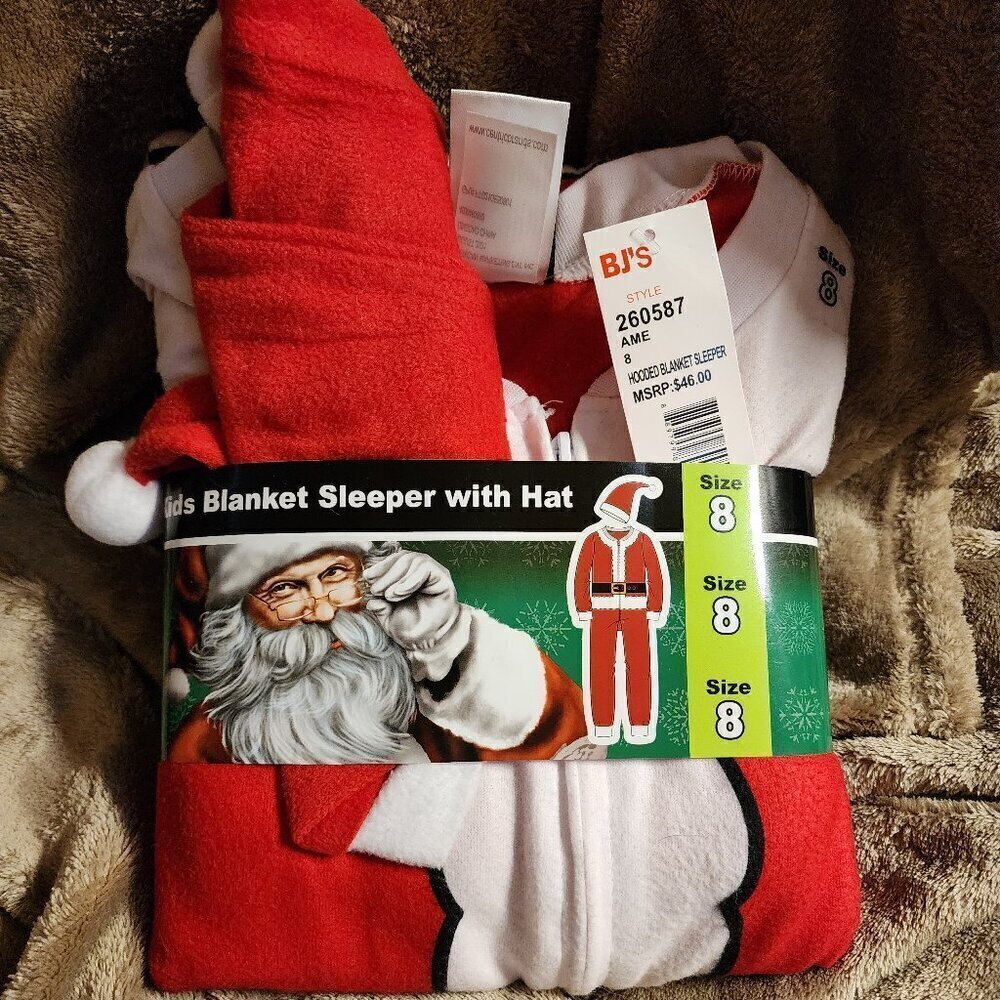 Kids Blanket Sleeper with Hat - Picture 1 of 3